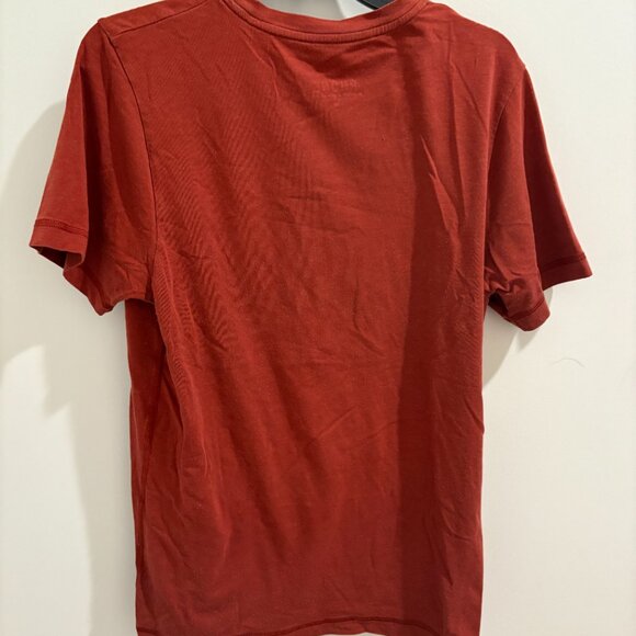 Rhone Men's Medium Short Sleeve Shirt Red - Picture 3 of 3